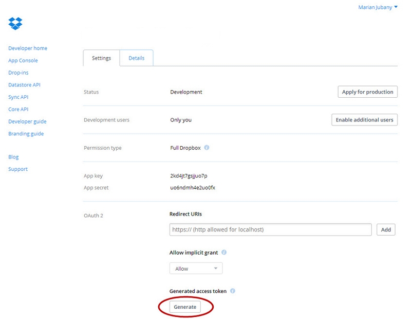 NeoFactura C mo Vincular NeoFactura Con Dropbox NeoFactura C mo Vincular NeoFactura Con Dropbox